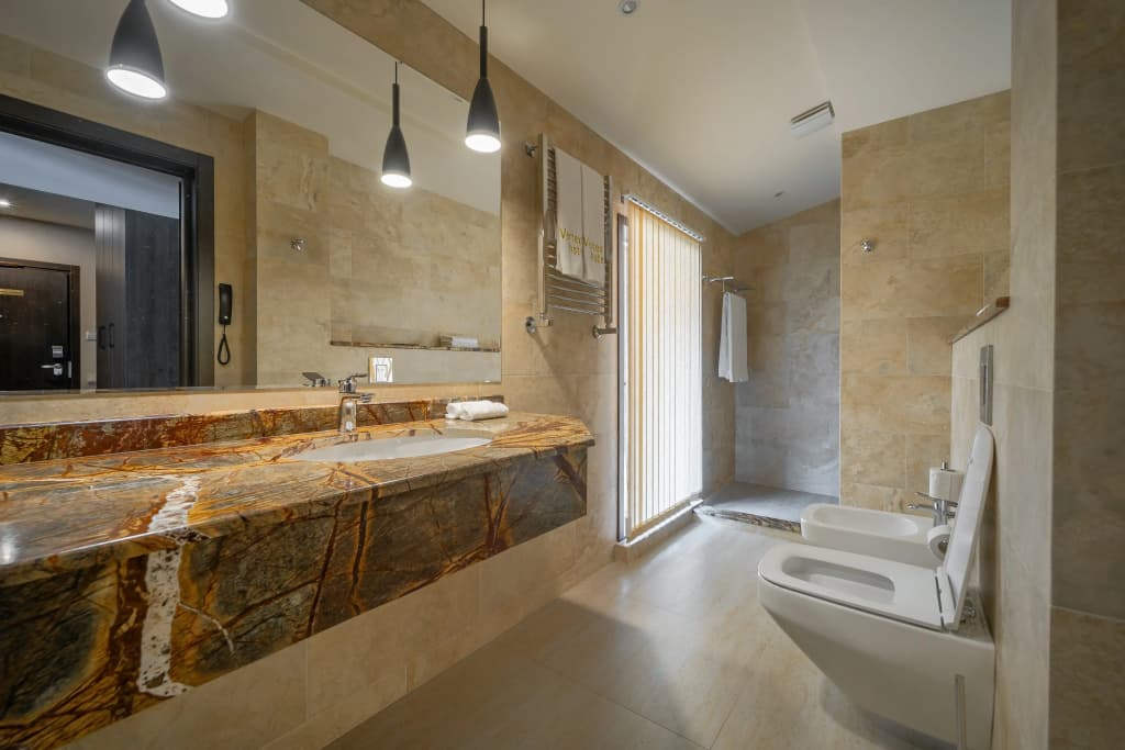 Двухместный номер (корпус Vertex 2) Luxury двуспальная кровать фото 4