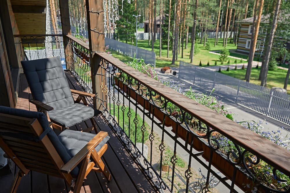 Четырёхместный номер люкс Deluxe с балконом фото 5