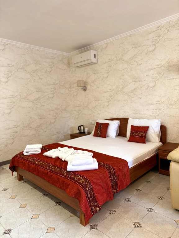 Двухместный номер Deluxe с балконом двуспальная кровать фото 5
