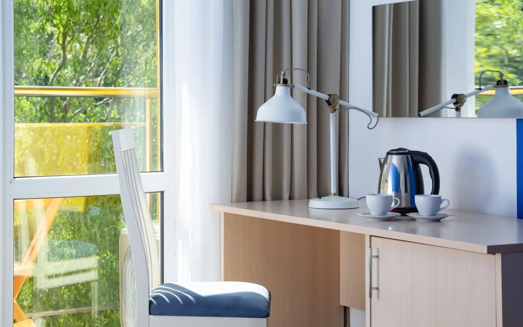 Двухместный номер Standard с балконом двуспальная кровать фото 4