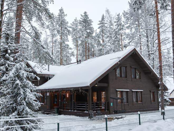 Коттедж Царский Premium с 4 комнатами с красивым видом из окна фото 16