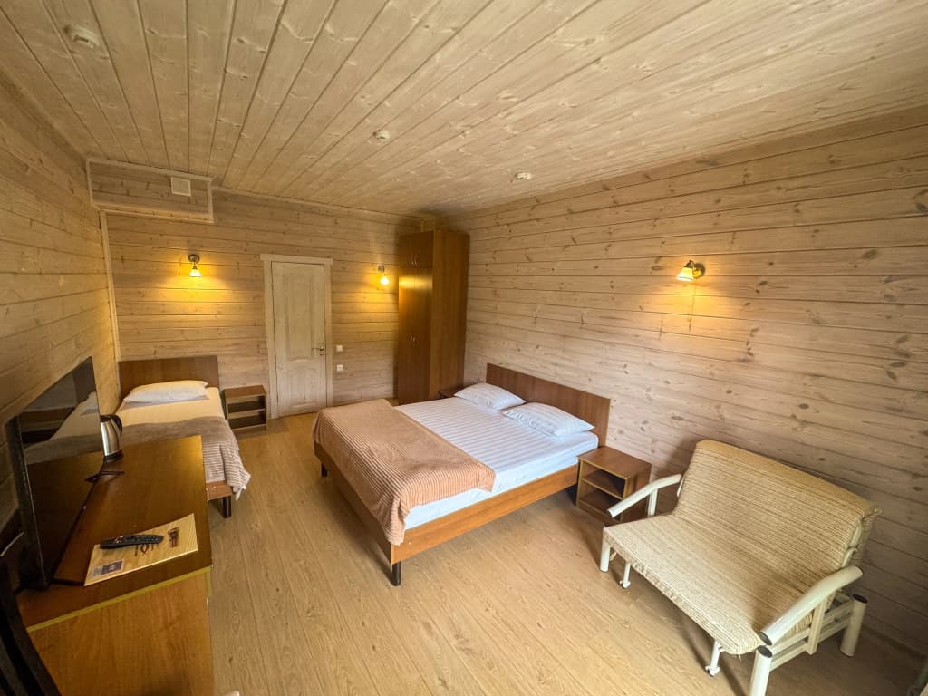 Трёхместный номер Семейный с балконом фото 4