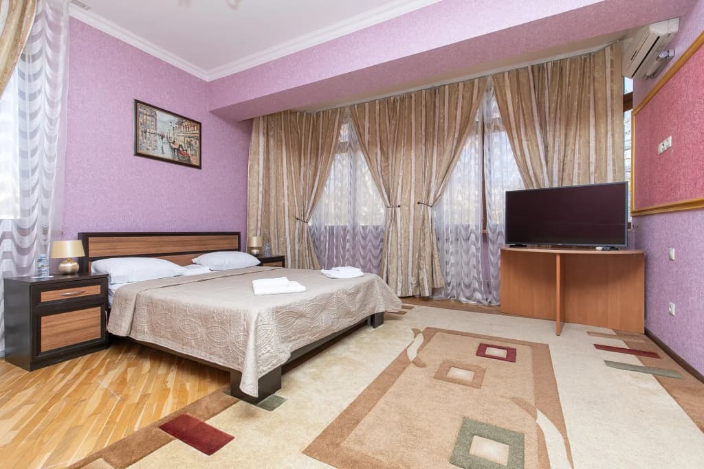 Двухместный номер Семейный двуспальная кровать фото 10