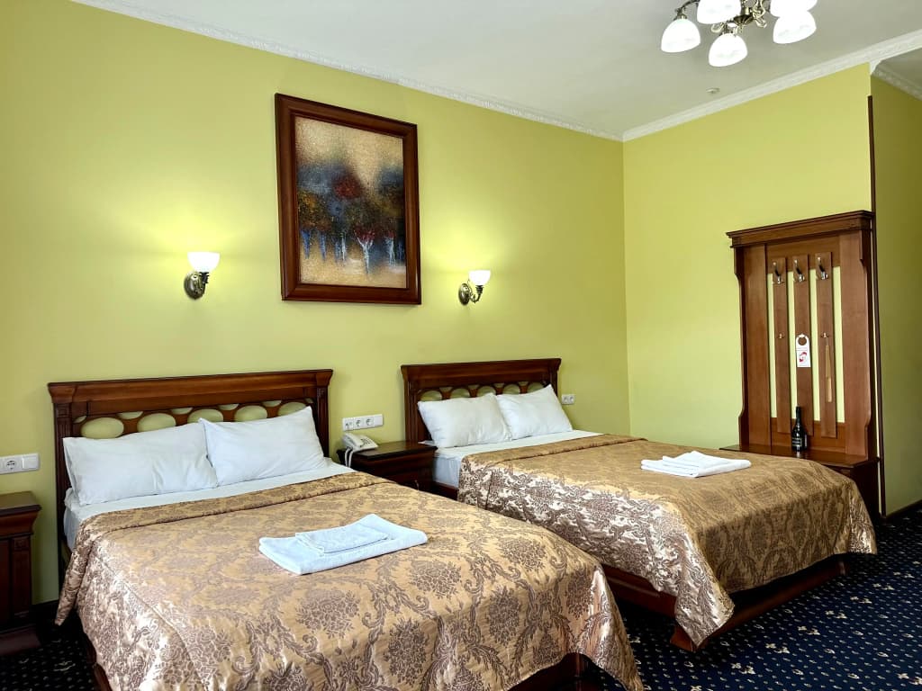 Двухместный номер Комфорт с балконом и с видом на море 2 отдельные кровати фото 9