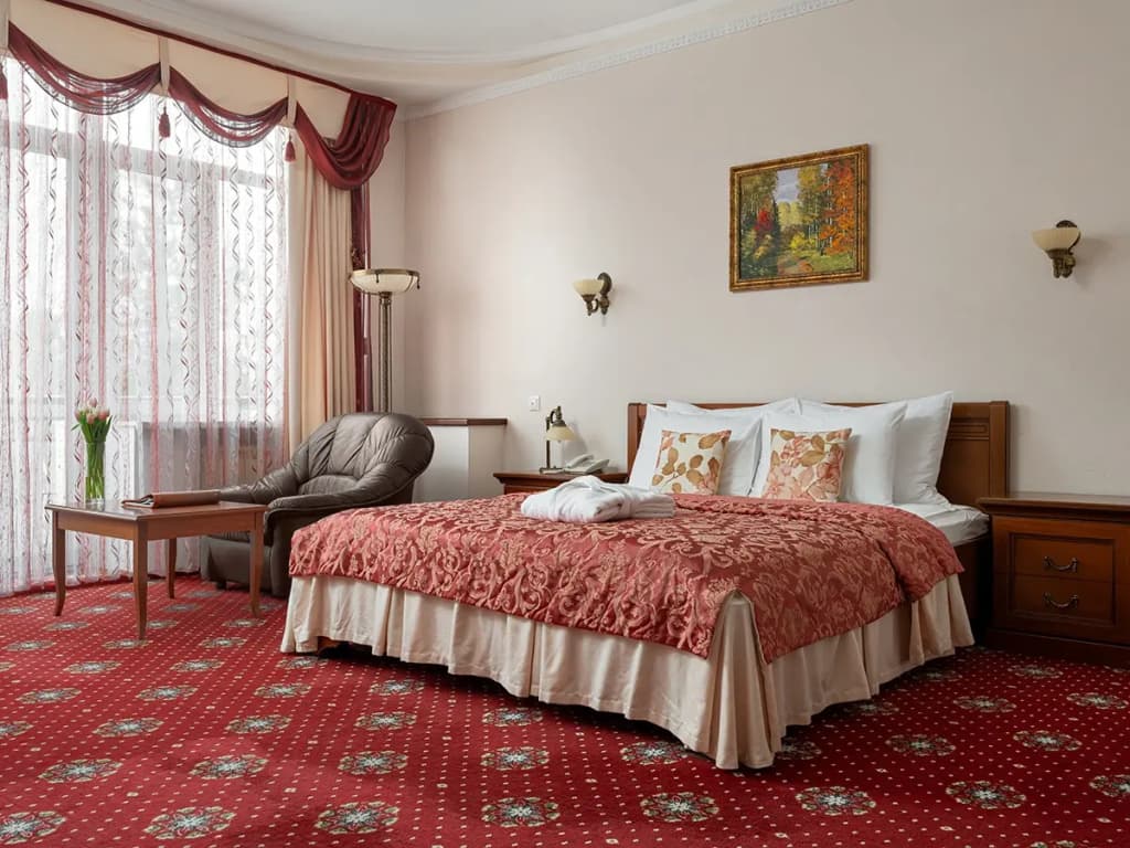 Двухместный люкс с 2 комнатами двуспальная кровать фото 14