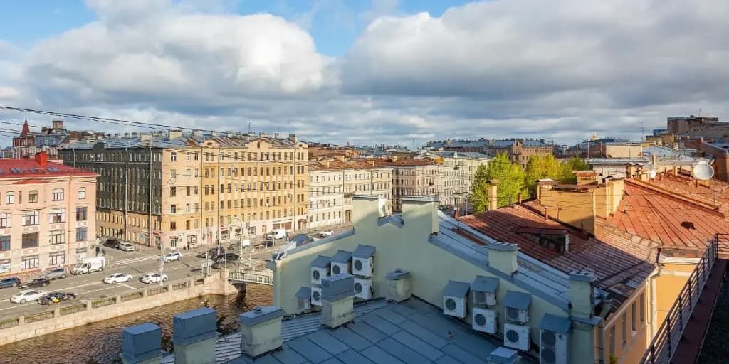 Люкс с 2 комнатами с видом на город фото 5