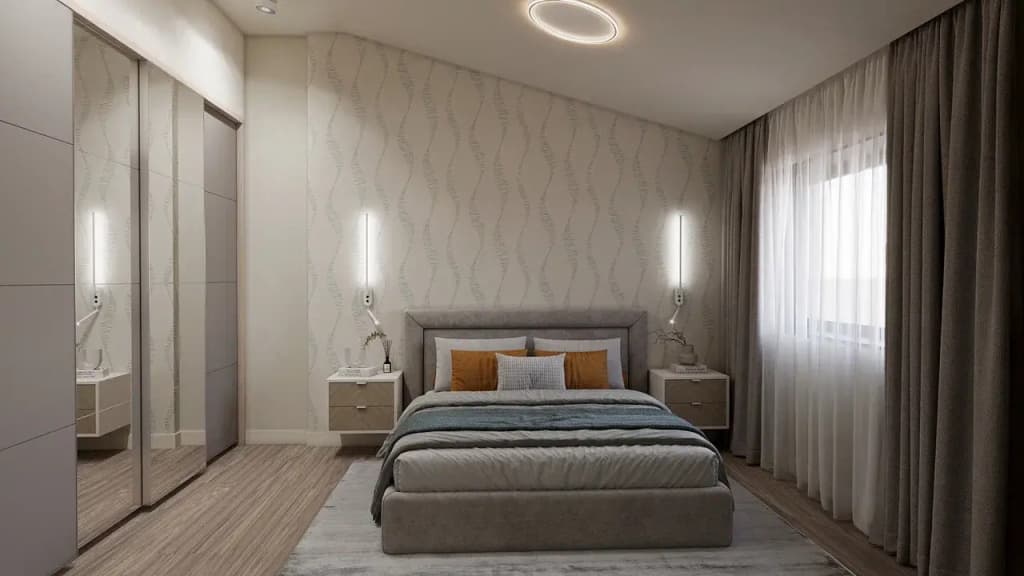 Двухместные апартаменты с 2 комнатами с балконом фото 7