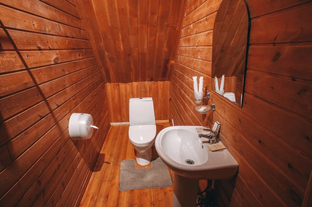 Двухместный Дом Кедровый с Купелью c 1 комнатой фото 6