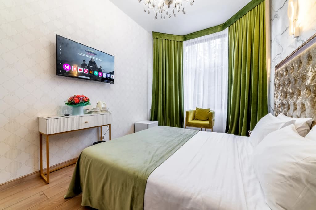 Двухместный номер Comfort двуспальная кровать фото 2