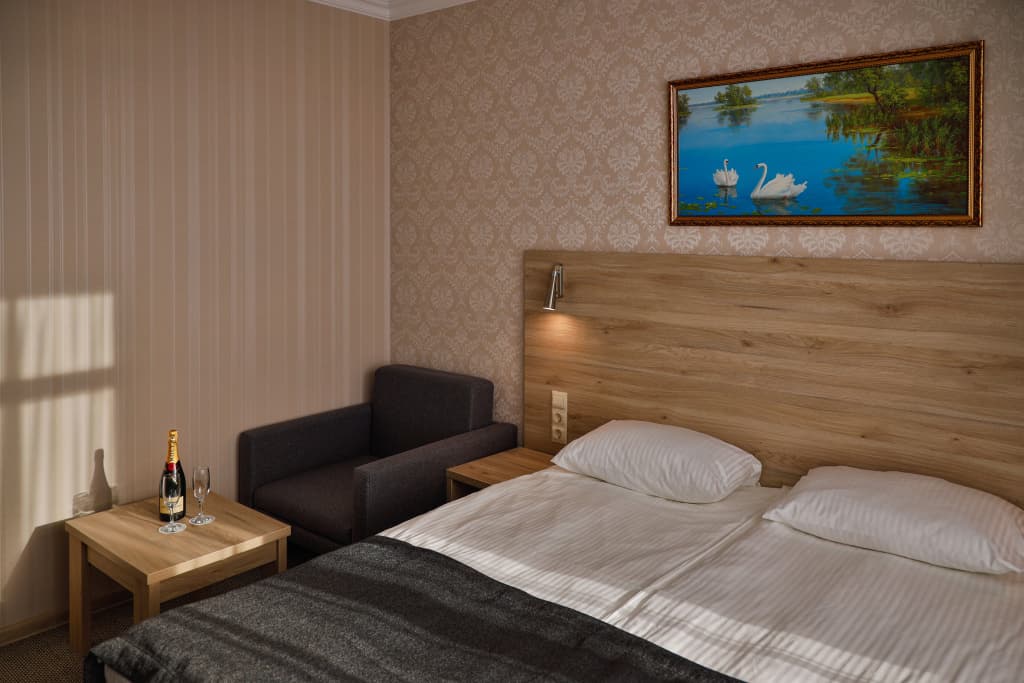 Двухместный номер Стандартный двуспальная кровать фото 12