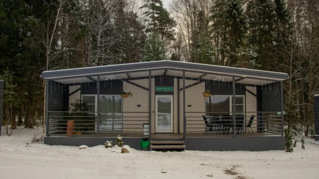 Семейный коттедж с красивым видом из окна фото 8