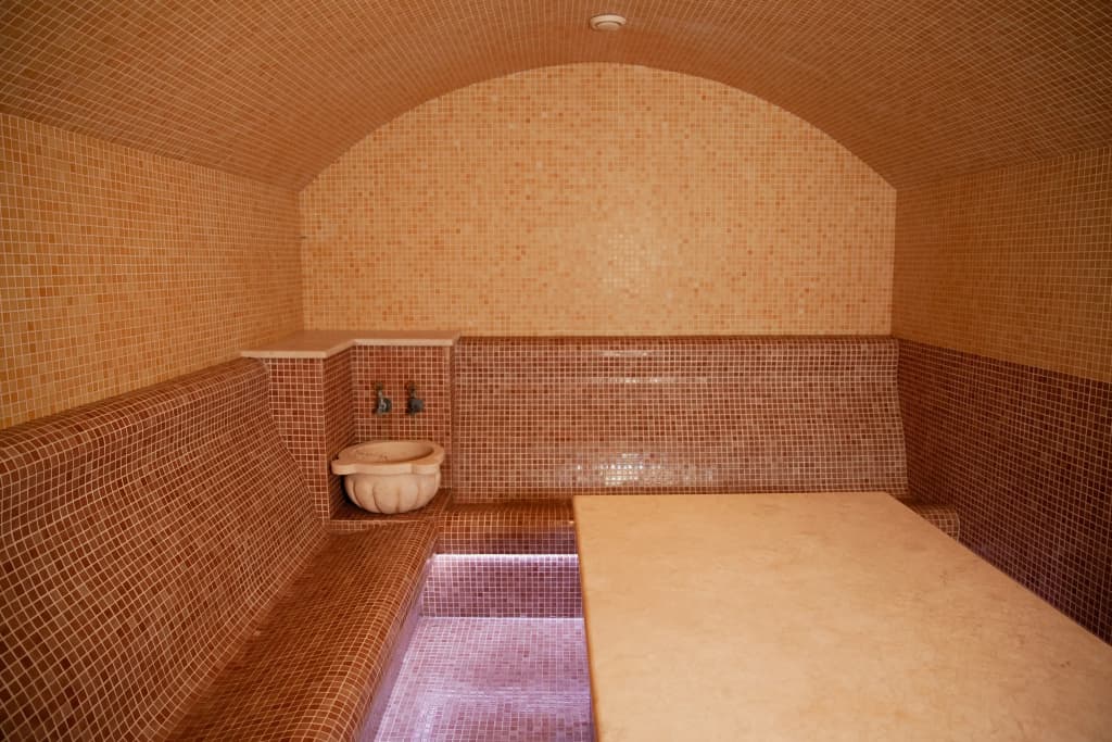 Двухместный люкс SPA-Отель двуспальная кровать фото 9