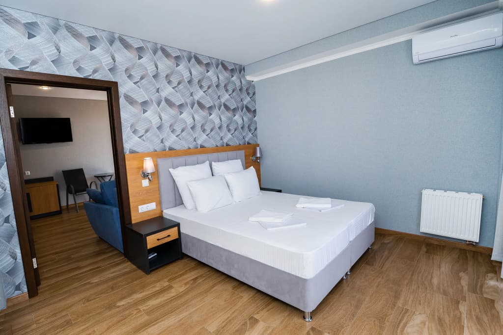 Номер Comfort с 2 комнатами с балконом и рядом с пляжем фото 2
