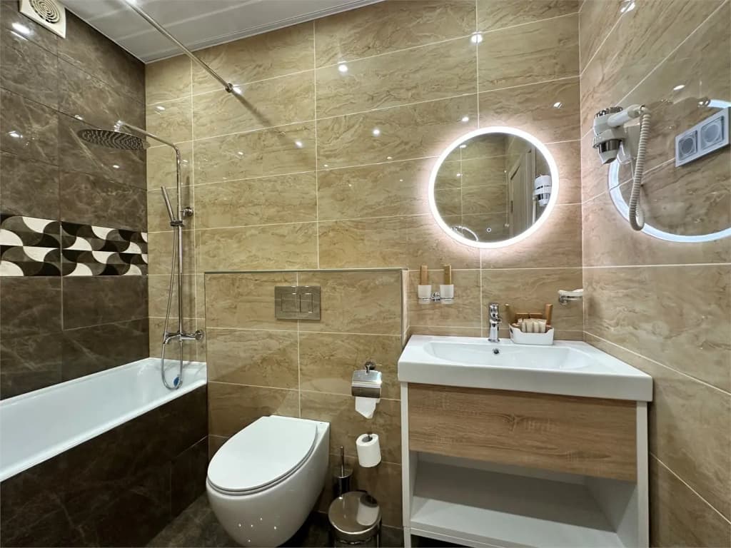 Двухместная студия c 1 комнатой с балконом и с видом на внутренний двор фото 3
