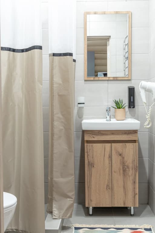 Двухместный номер в скандинавском стиле Comfort двуспальная кровать фото 11