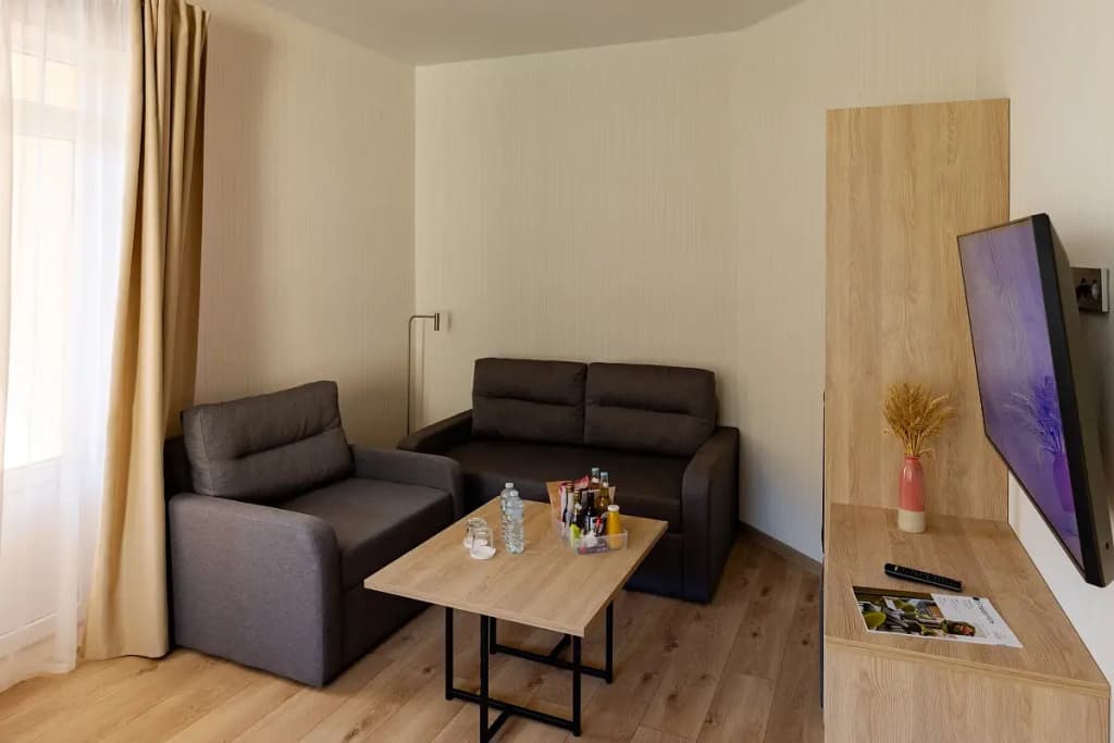 Четырёхместная студия Comfort с балконом фото 5