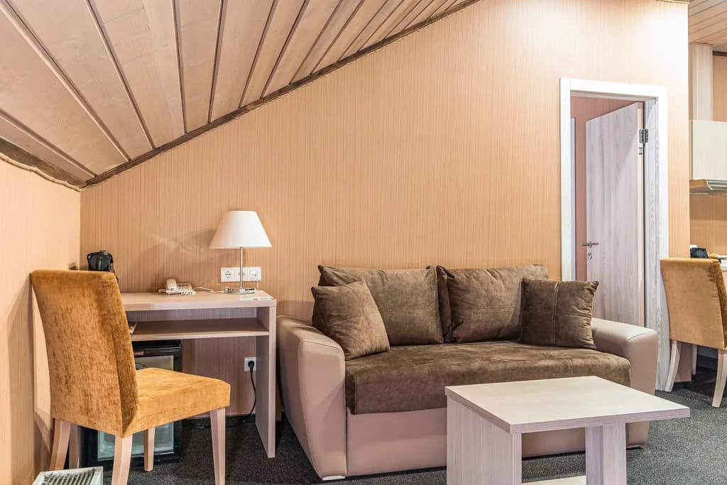 Семейный Luxe Мансарда с 2 комнатами с видом на лес фото 2