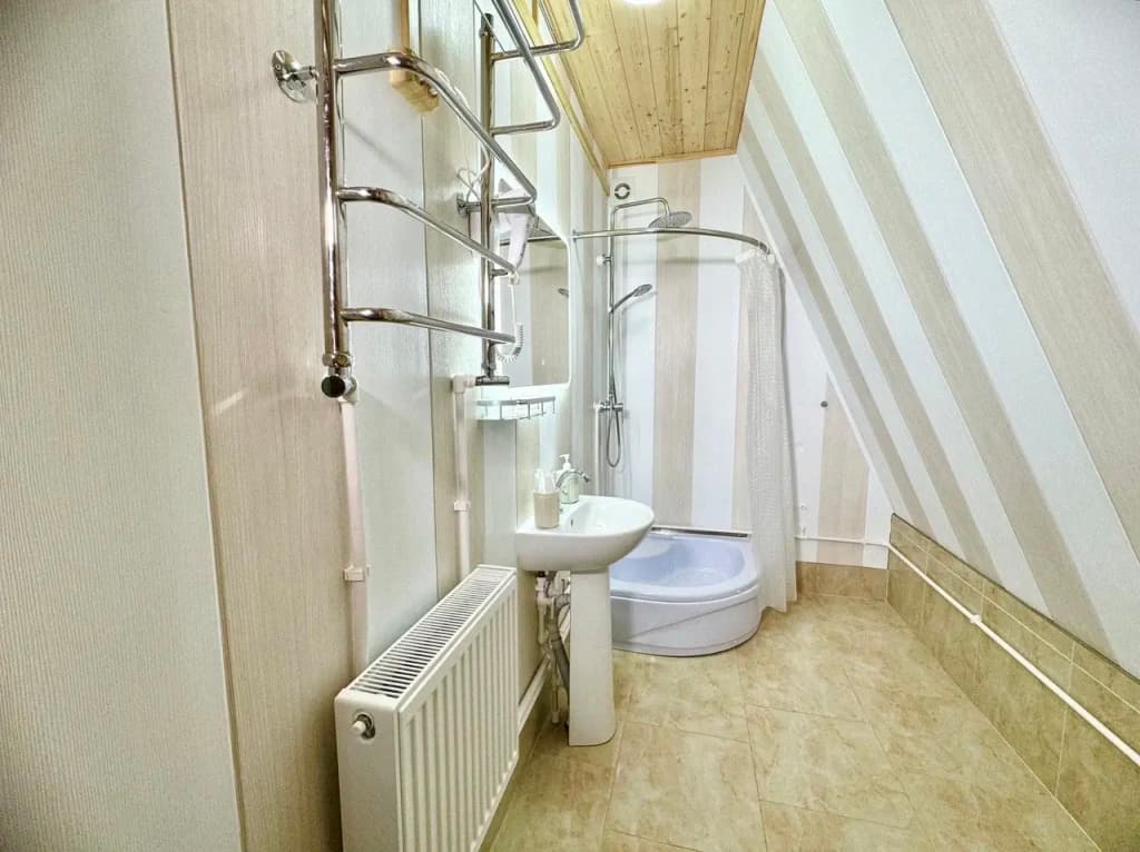 A-frame с кухней 2-уровневный фото 5