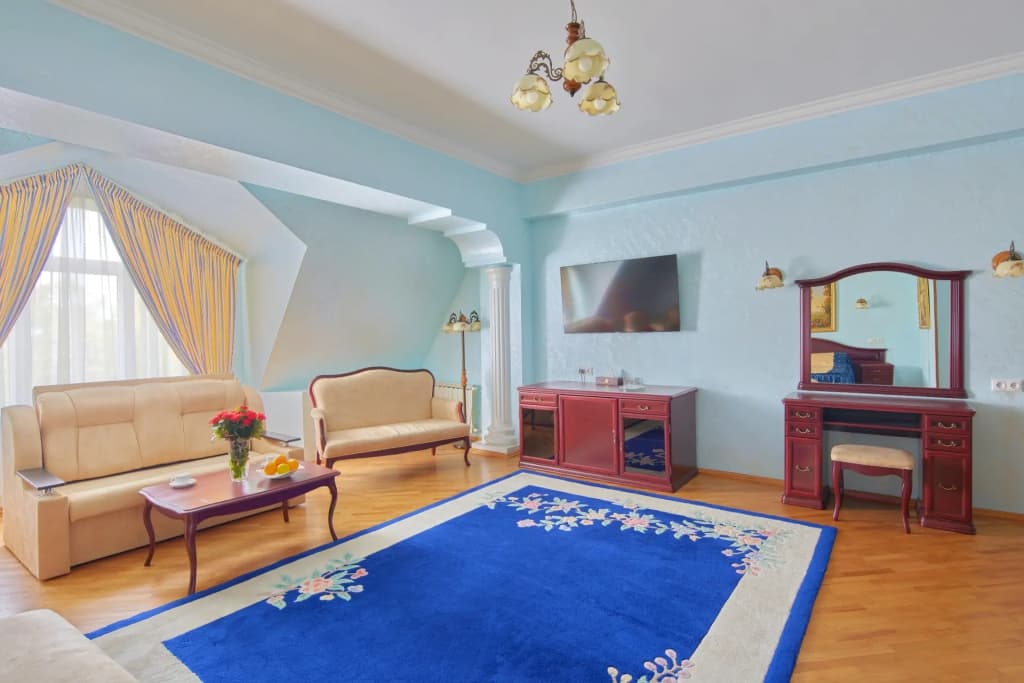 Двухместный номер Deluxe двуспальная кровать фото 4