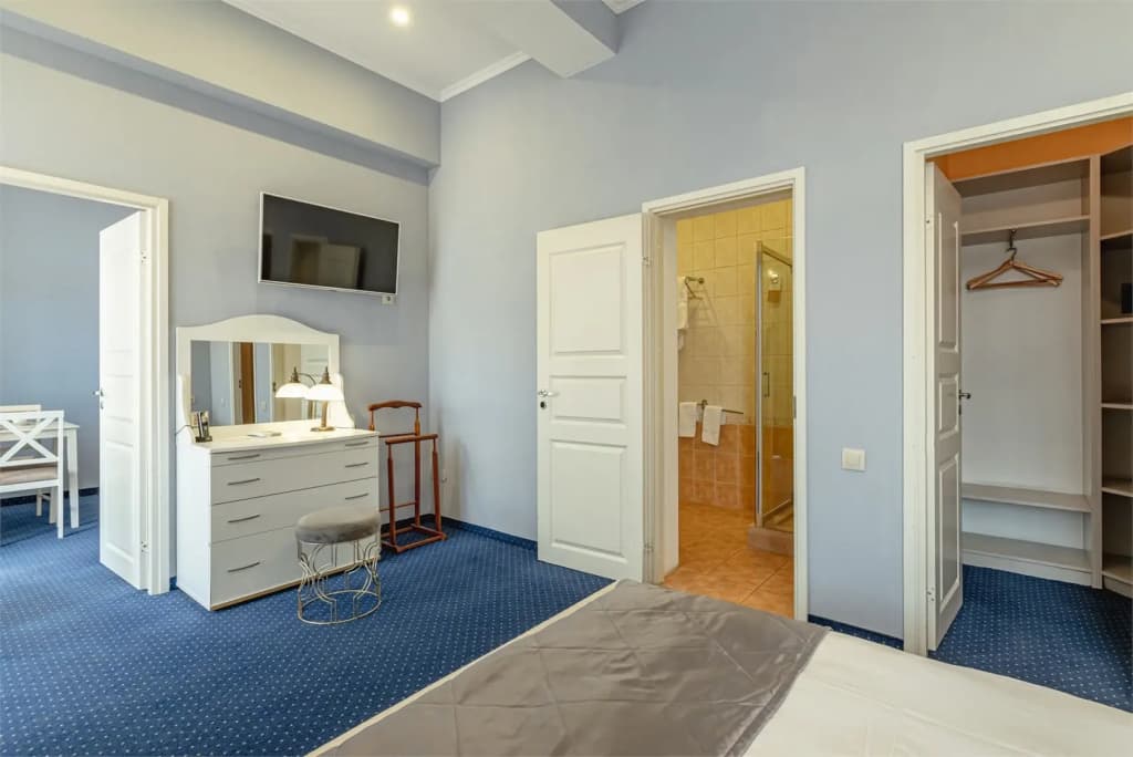 Двухместный Suite Family с балконом двуспальная кровать фото 14