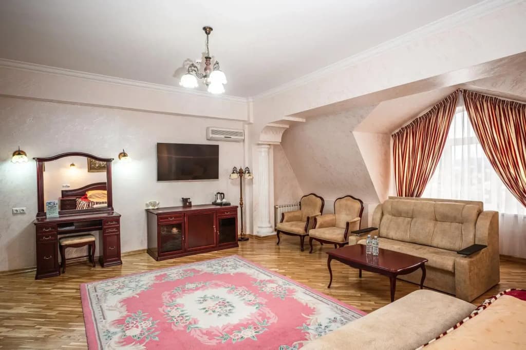 Двухместный номер Deluxe двуспальная кровать фото 13