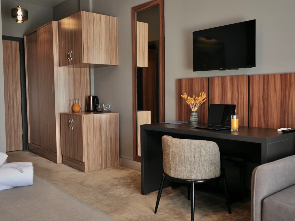 Двухместный номер Deluxe с балконом двуспальная кровать фото 6