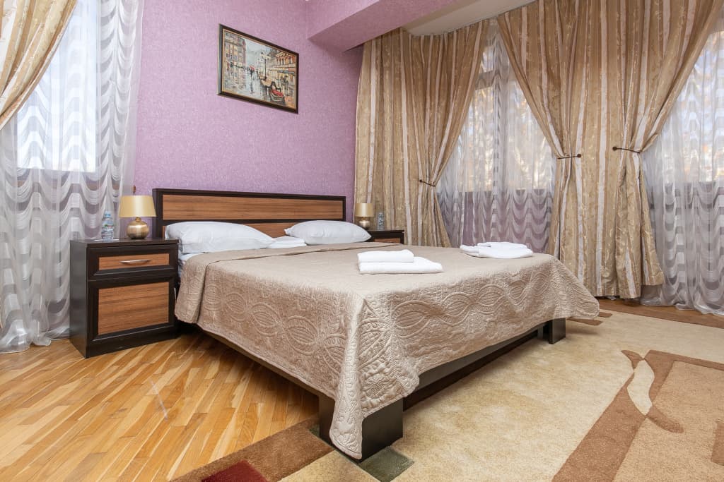 Двухместный номер Семейный двуспальная кровать фото 11