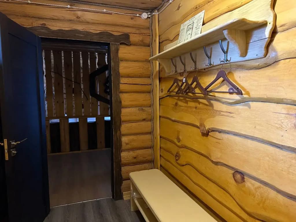 Гостевой дом К лесу передом с балконом и с красивым видом из окна фото 14
