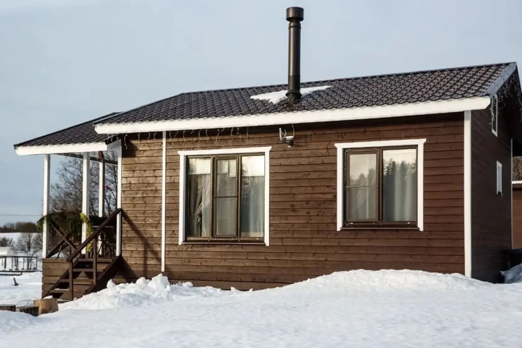 Четырёхместный коттедж Солнечный с красивым видом из окна фото 2
