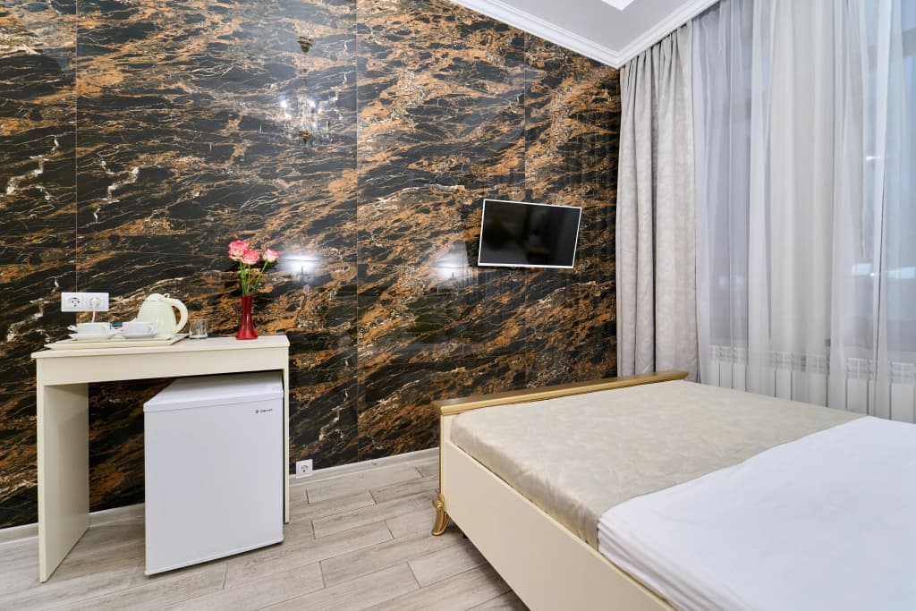 Двухместный номер Комфорт двуспальная кровать фото 9