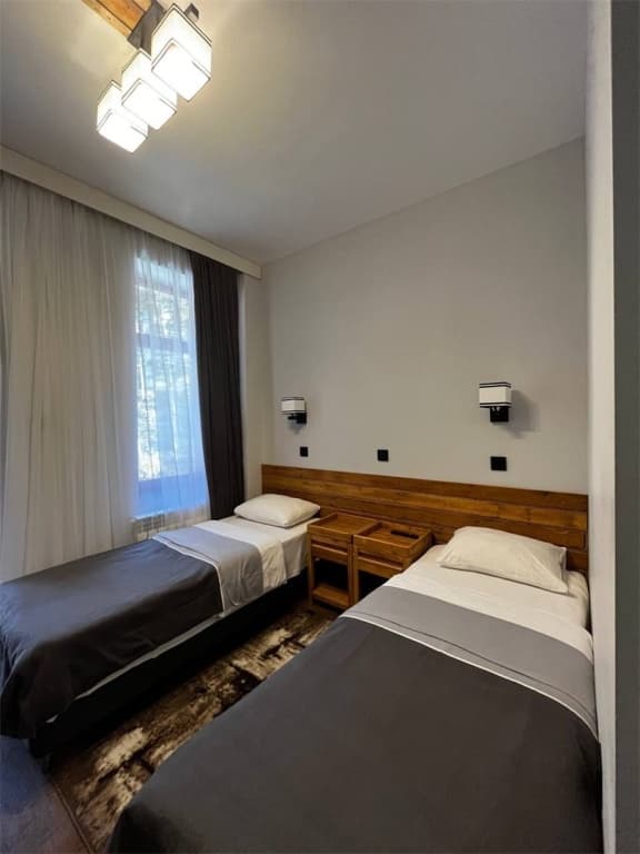 Двухместный номер Comfort с балконом и с видом на горы 2 отдельные кровати фото 1
