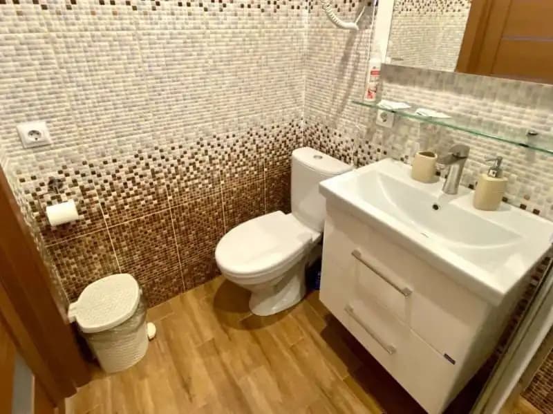 Двухместная студия с балконом и с красивым видом из окна фото 10