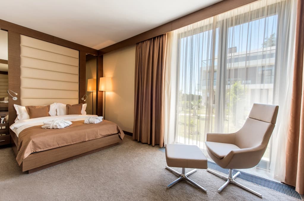 Двухместный номер Superior с видом на сад двуспальная кровать фото 3