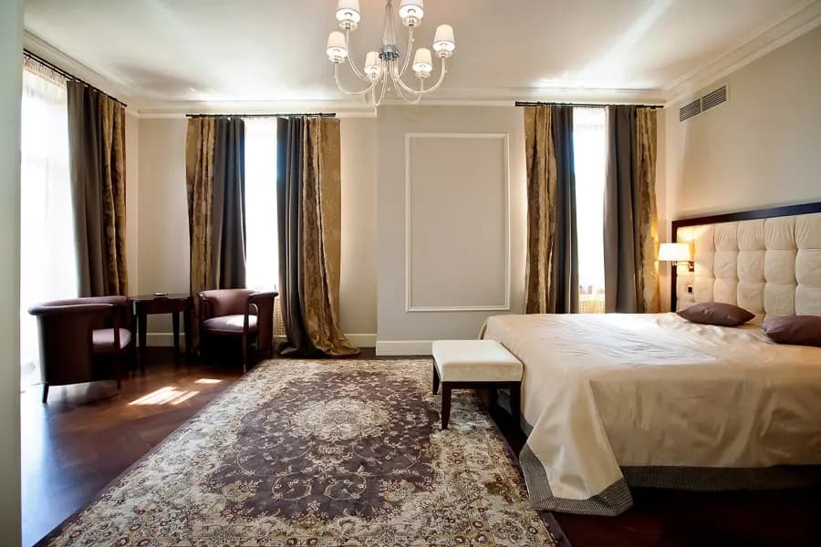 Двухместный люкс Grand с балконом двуспальная кровать фото 2