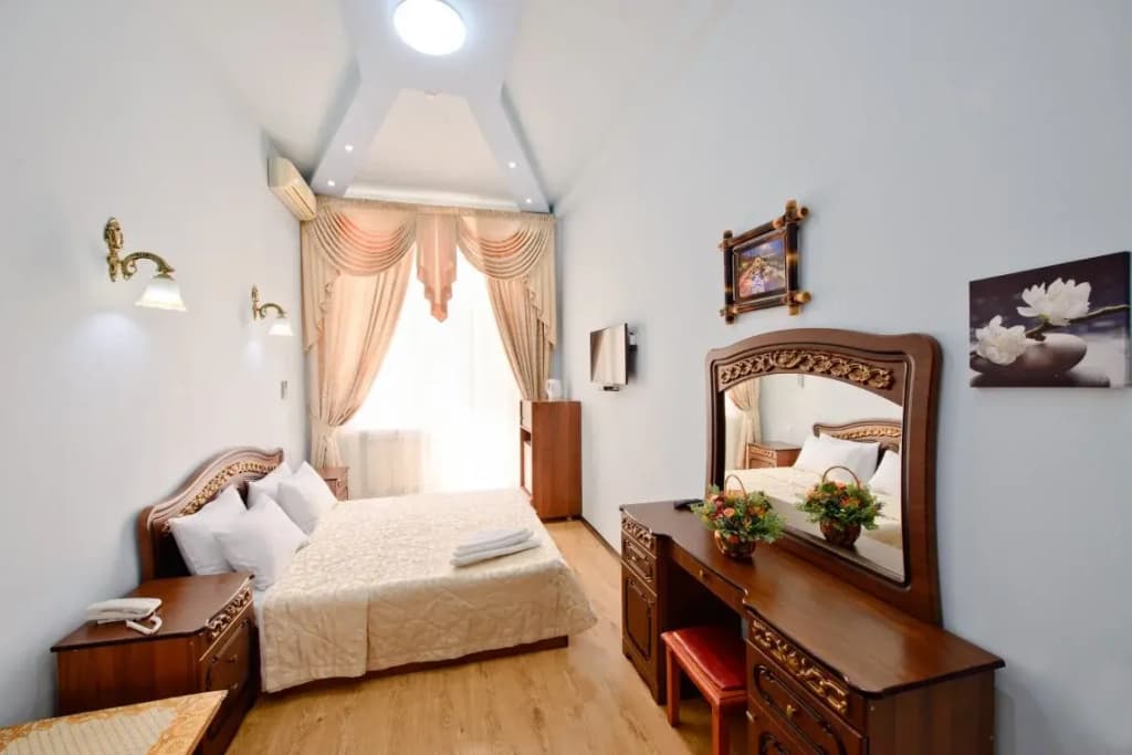 Двухместный номер Standard с балконом двуспальная кровать фото 5