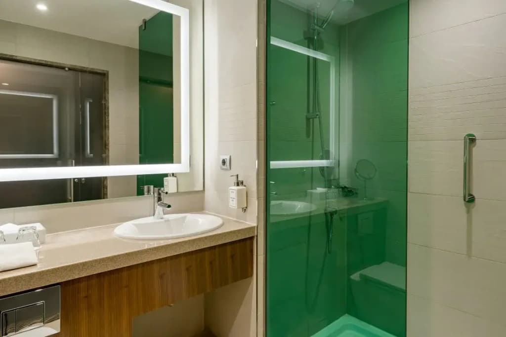 Двухместный номер Семейный двуспальная кровать фото 15