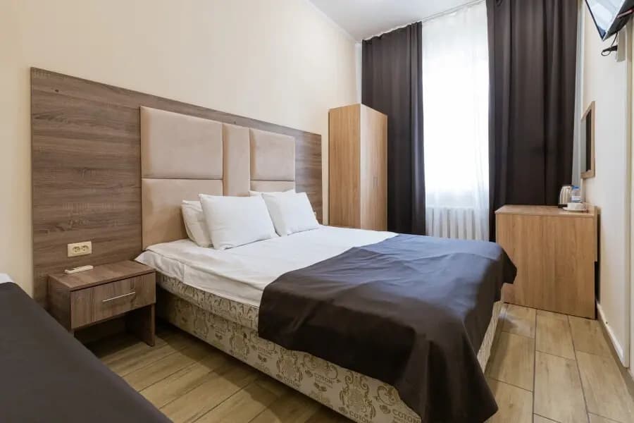 Двухместный номер Comfort с видом на горы двуспальная кровать фото 1