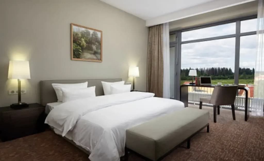 Двухместный номер Grand Deluxe Velich двуспальная кровать фото 1
