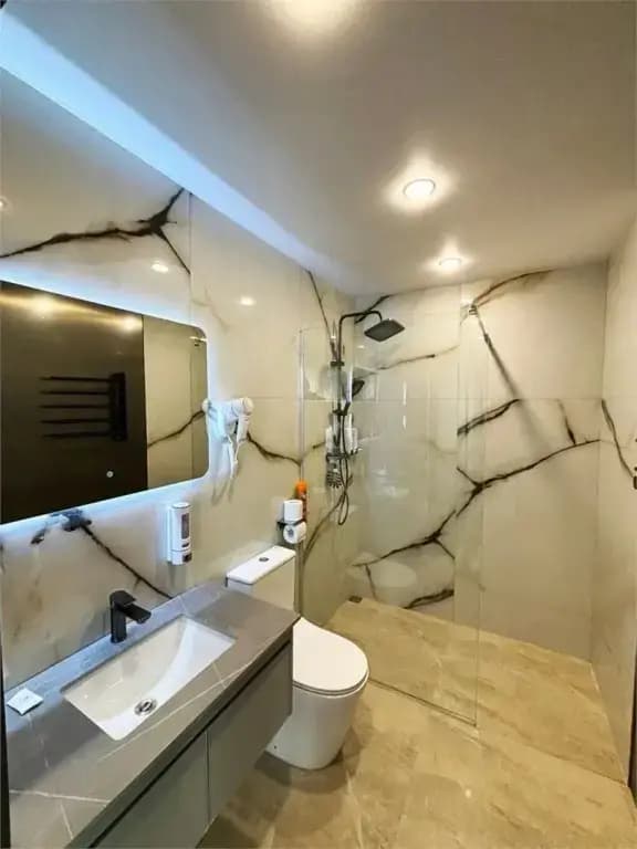 Двухместный Дом Склон 1 двуспальная кровать фото 8
