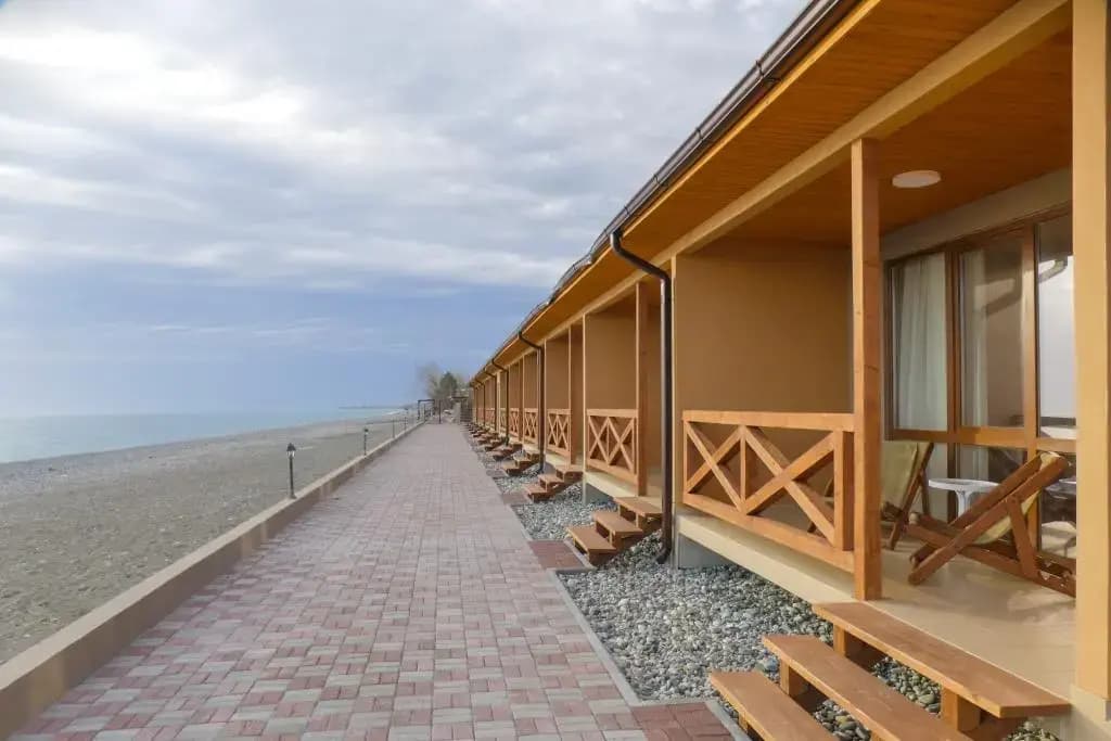 Двухместный номер Стандарт (корпус Б) с видом на море фото 5