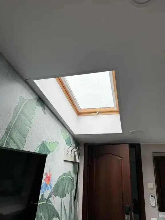Двухместный номер Мансарда Потолочное окно с 1 комнатой фото 3