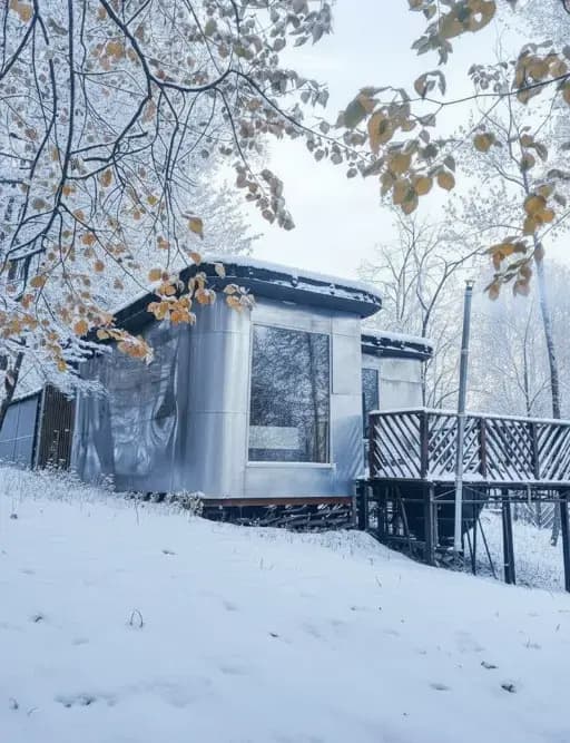 Дом Сибирский чан на склоне фото 4