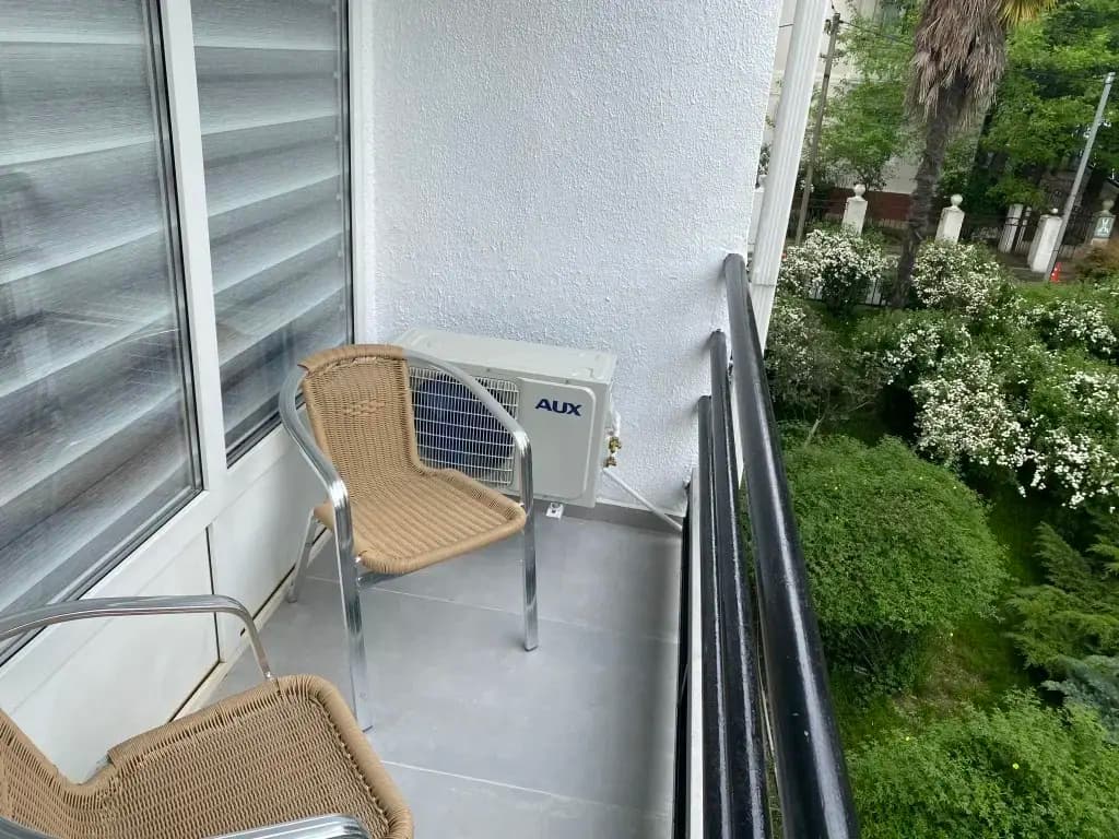 Двухместный номер Standard Comfort c 1 комнатой с балконом и с видом на город двуспальная кровать фото 9