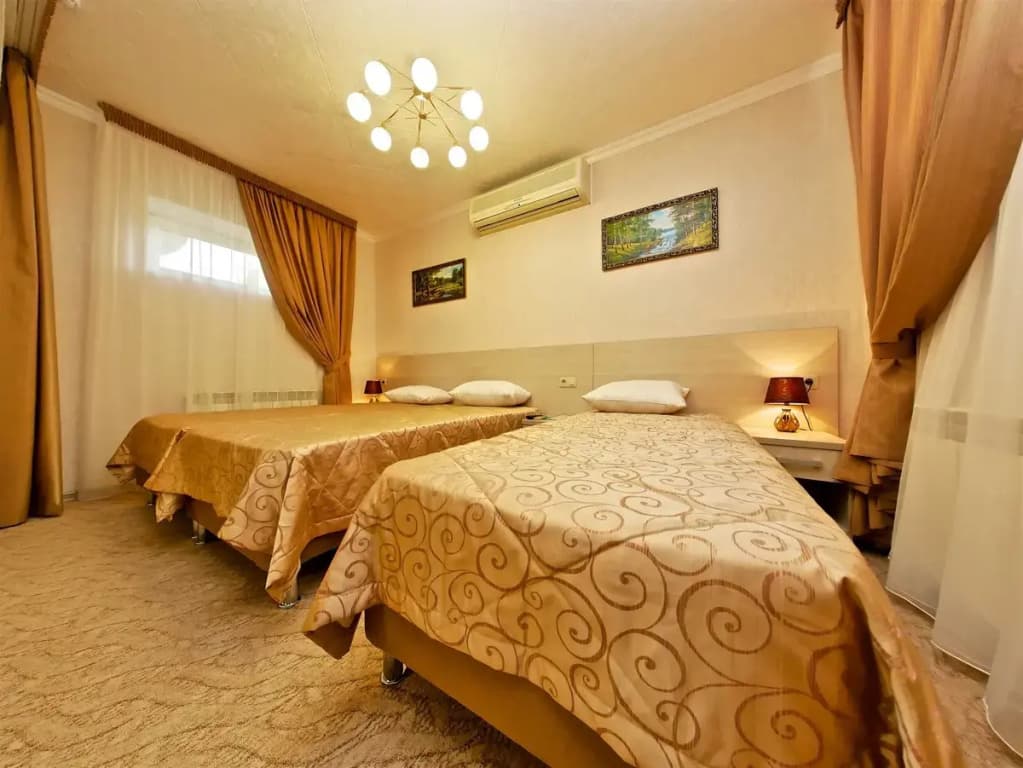 Трёхместный номер корпус 4 семейный Цокольный этаж фото 3