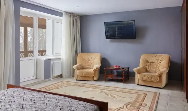 Двухместный люкс с 2 комнатами фото 2