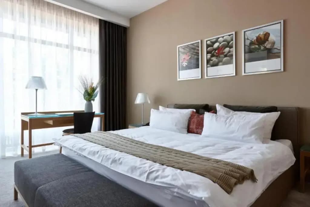 Двухместные апартаменты Deluxe двуспальная кровать фото 3