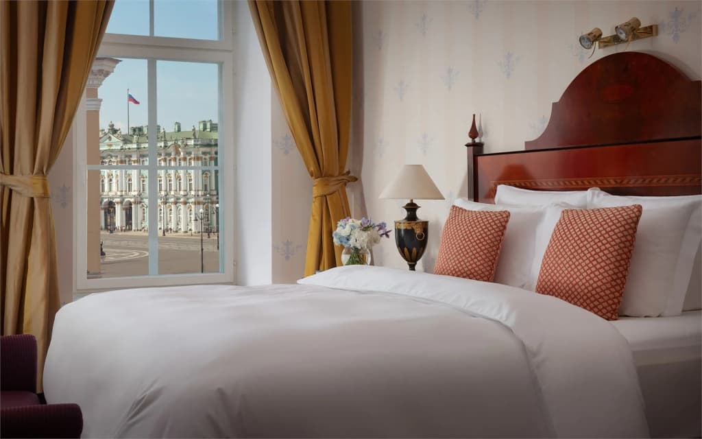 Двухместный Люкс Эрмитаж двуспальная кровать фото 2