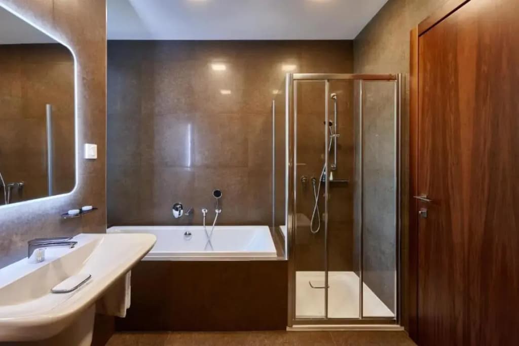 Двухместные апартаменты Deluxe двуспальная кровать фото 5