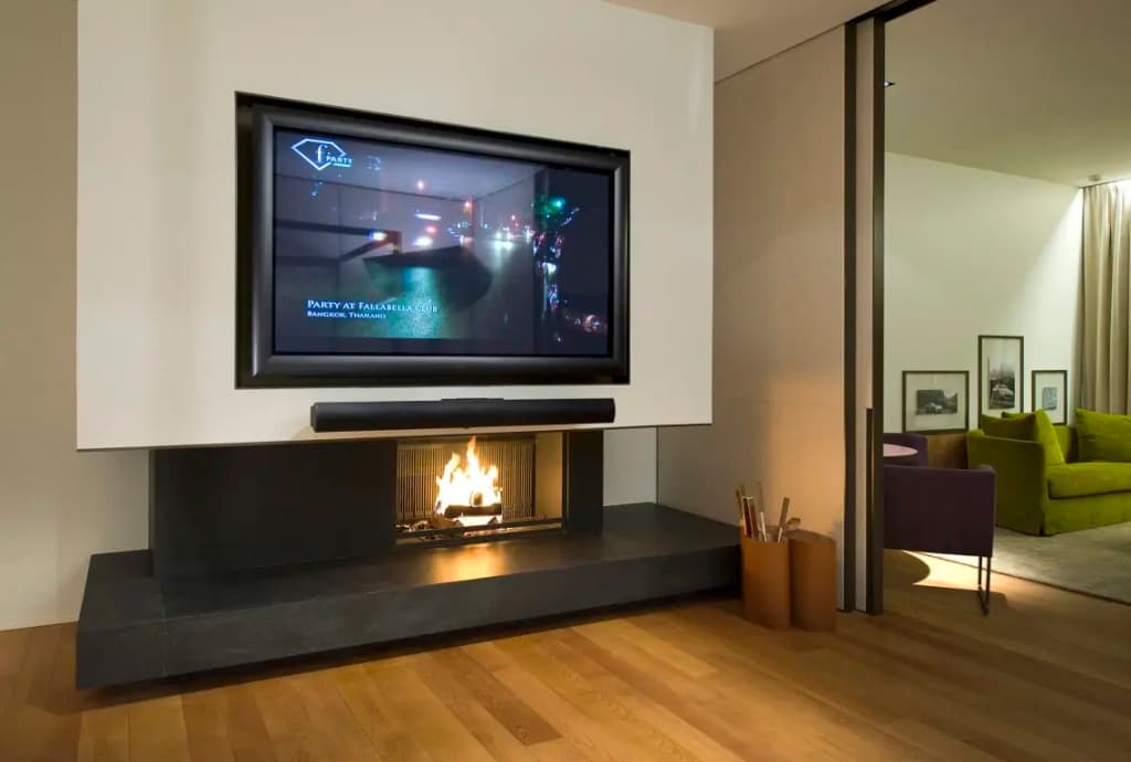 Двухместный люкс Fireplace двуспальная кровать фото 6