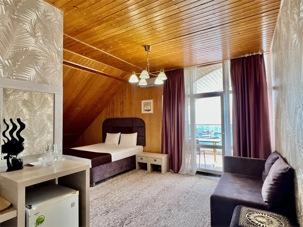 Двухместный номер Comfort с балконом и с видом на море фото 3